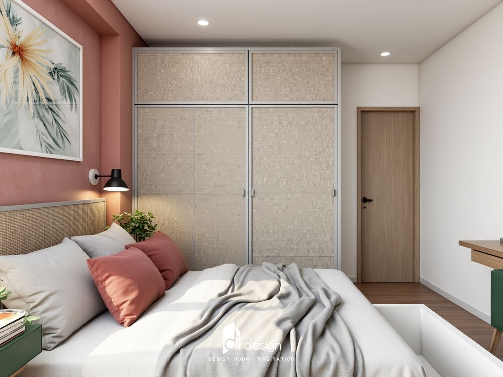 Thiết kế nội thất chung cư 52m2 đẹp hiện đại - Sáng tạo tối ưu không gian nhỏ