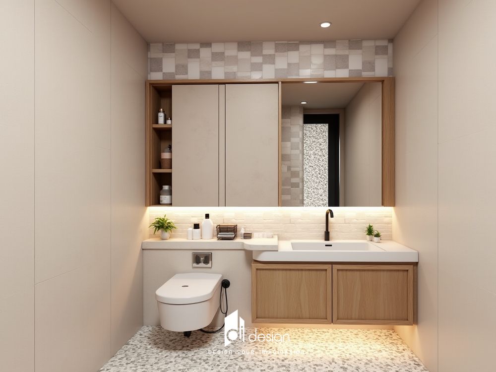 Thiết kế nội thất nhà phố 120m2 Him Lam Phú Đông đẹp hiện đại