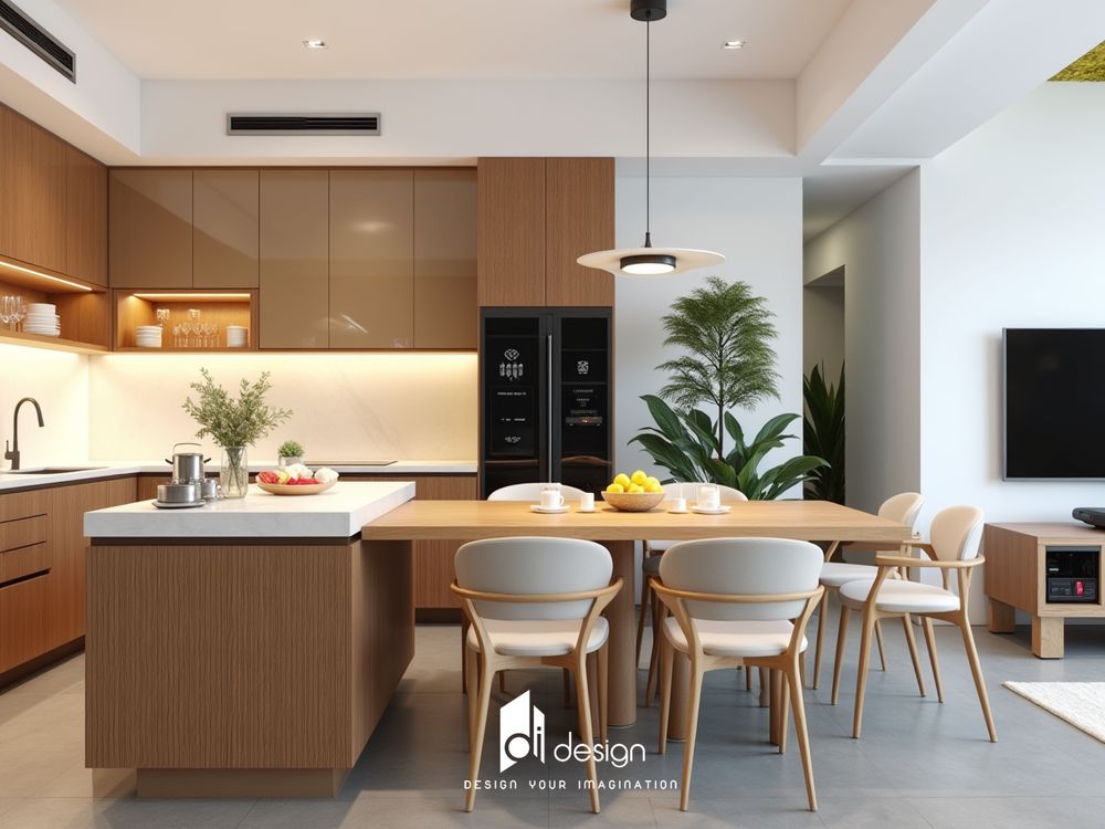 Thiết kế nội thất nhà phố 150m2 phong cách Scandinavian Thiết kế nội thất nhà phố 150m2 phong cách Scandinavian