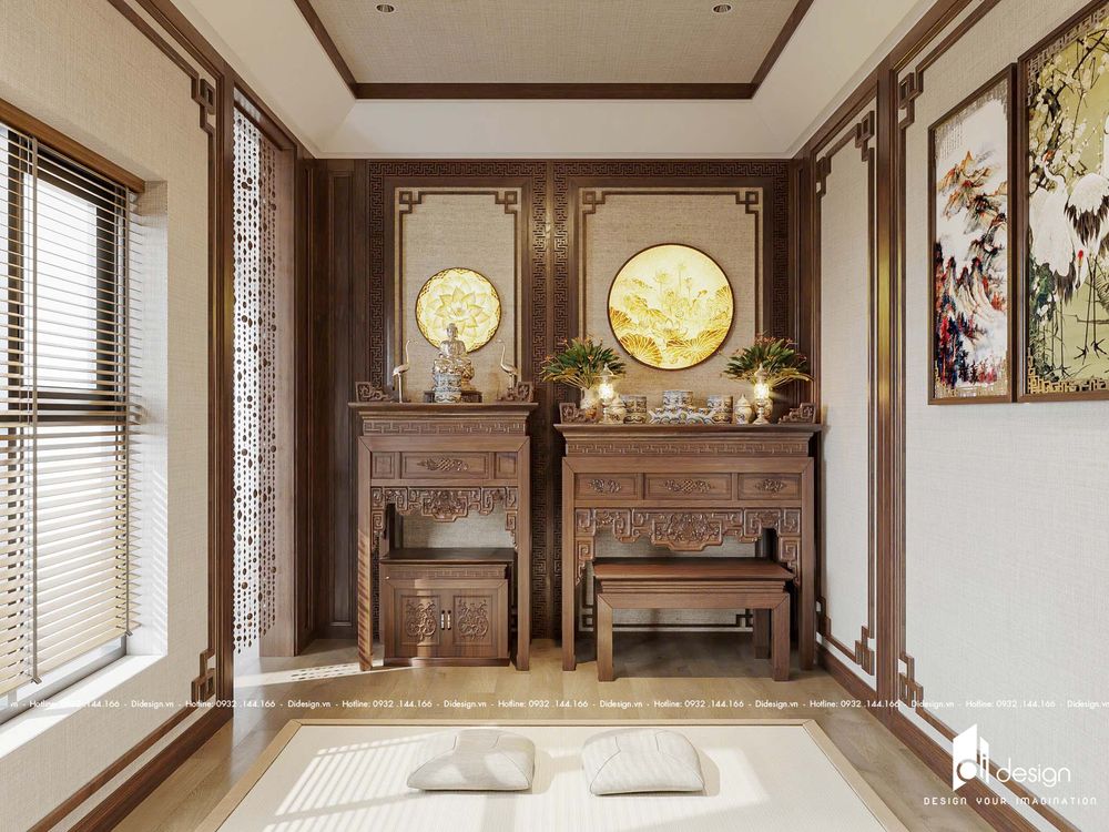 Thiết kế nội thất nhà phố 300m2 Verosa Park sang trọng