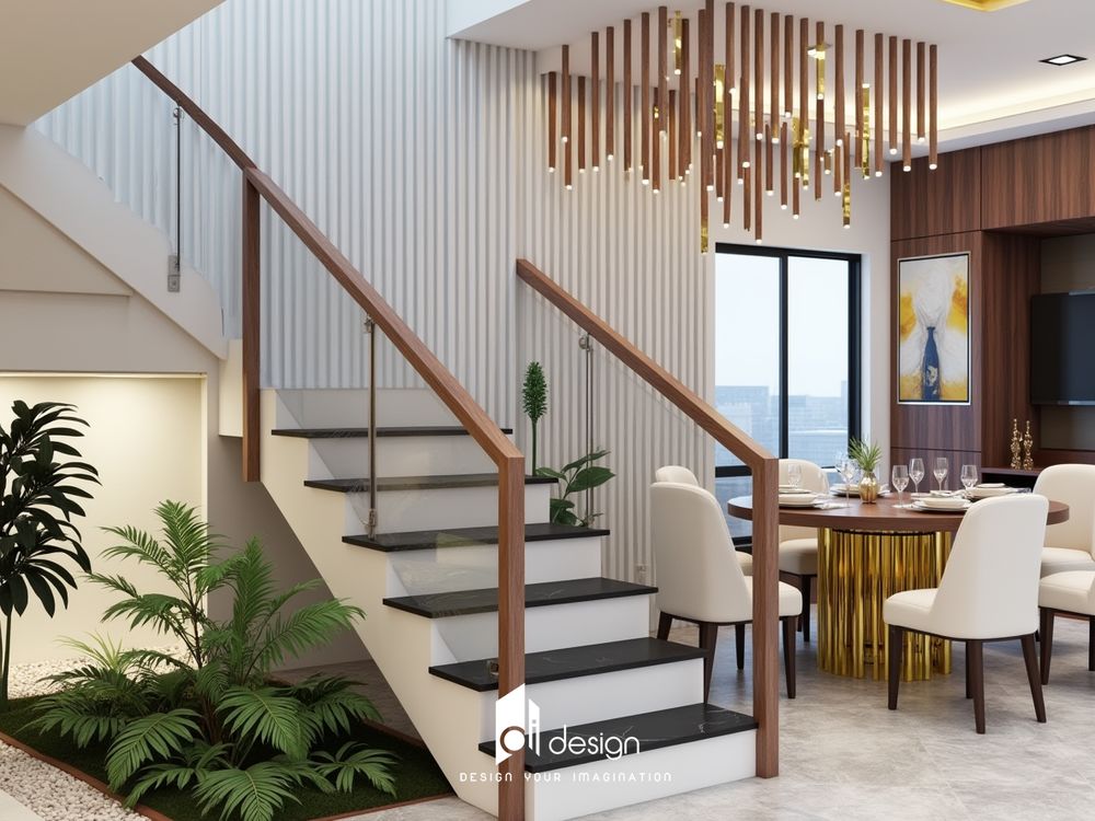 Thiết kế nội thất nhà phố 88m2 đẹp hiện đại