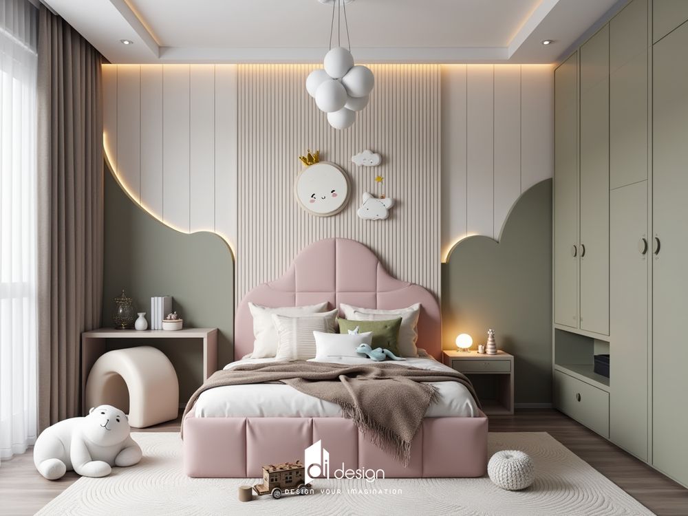 Thiết kế nội thất phòng ngủ cho bé gái đẹp: Sáng tạo, tinh tế và phù hợp với sở thích trẻ nhỏ
