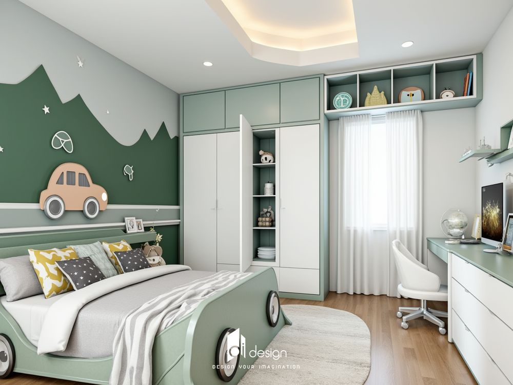 Thiết kế nội thất phòng ngủ cho bé trai đẹp Thiết kế nội thất phòng ngủ cho bé trai đẹp