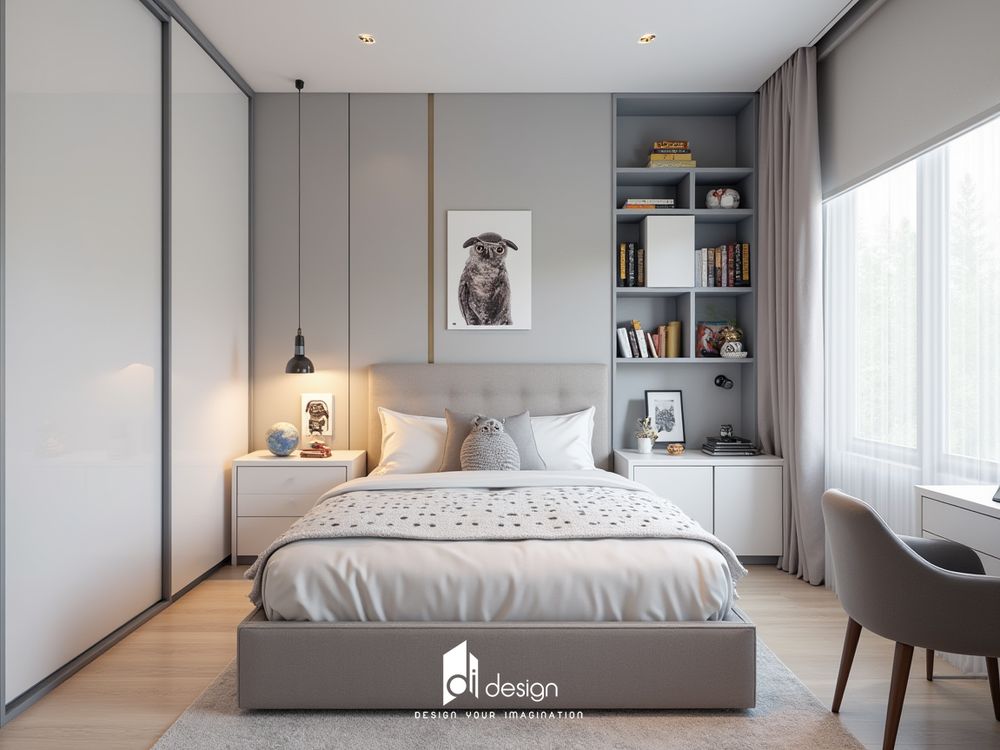 Thiết kế nội thất phòng ngủ cho bé trai đẹp