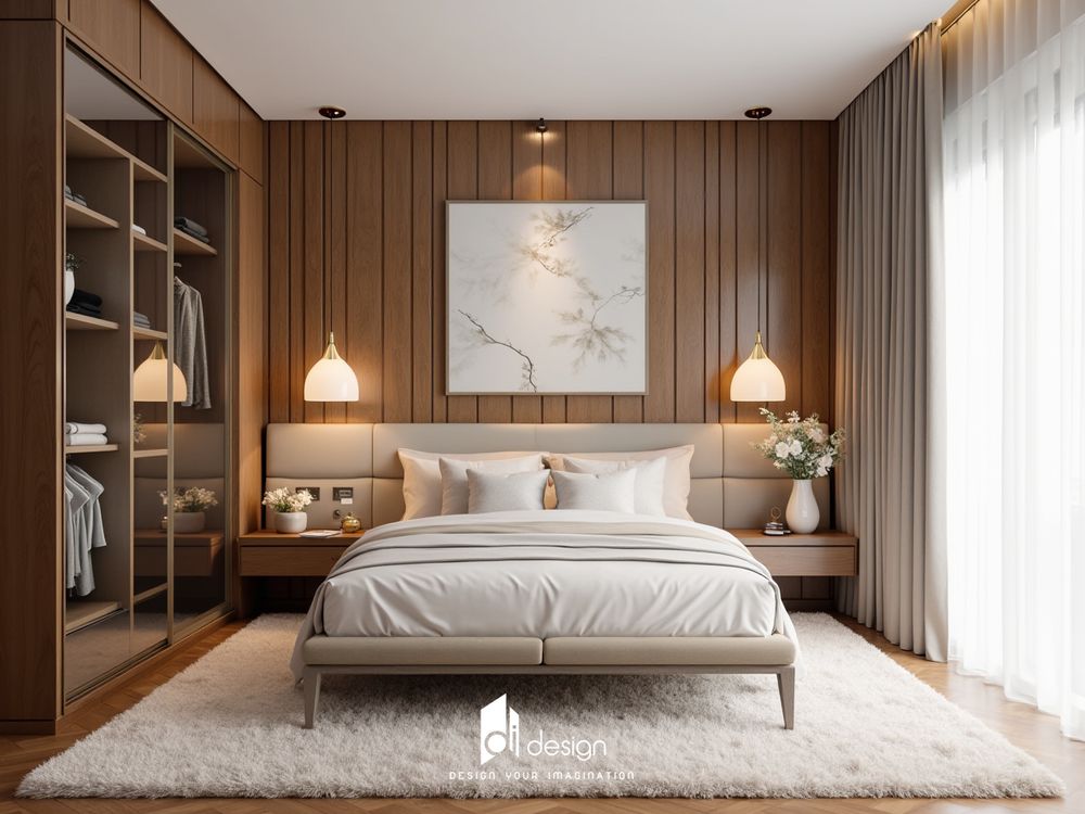Thiết kế nội thất phòng ngủ đẹp, hiện đại xu hướng 2025 Thiết kế nội thất phòng ngủ đẹp, hiện đại xu hướng 2025