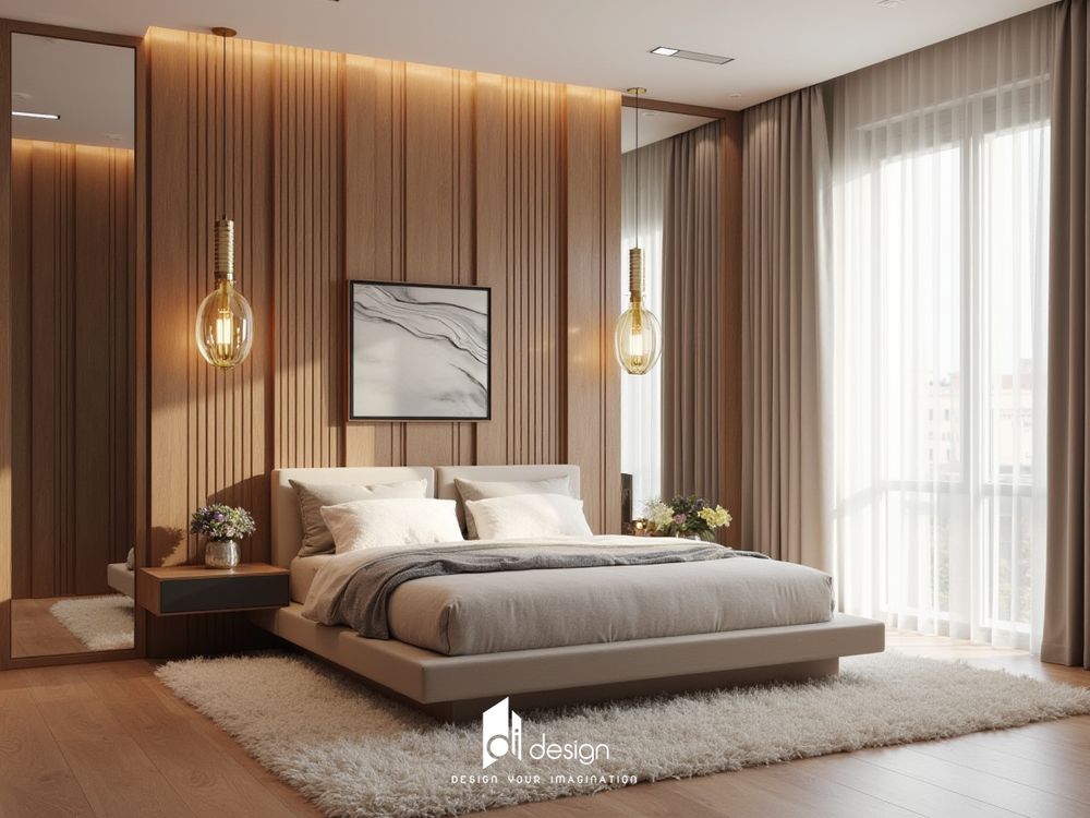 Thiết kế nội thất phòng ngủ đẹp, hiện đại xu hướng 2025 Thiết kế nội thất phòng ngủ đẹp, hiện đại xu hướng 2025