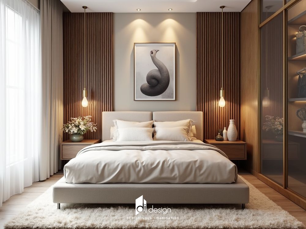 Thiết kế nội thất phòng ngủ đẹp, hiện đại xu hướng 2025 Thiết kế nội thất phòng ngủ đẹp, hiện đại xu hướng 2025