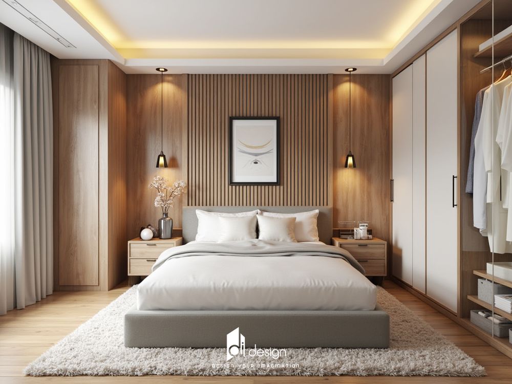 Thiết kế nội thất phòng ngủ đẹp, hiện đại xu hướng 2025 Thiết kế nội thất phòng ngủ đẹp, hiện đại xu hướng 2025