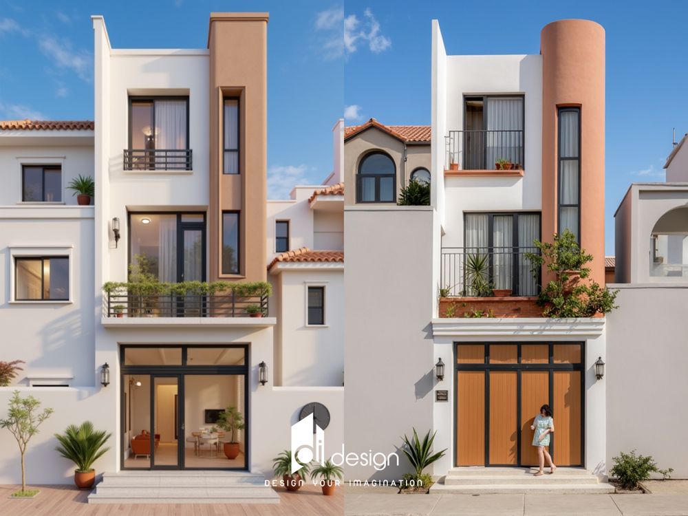 Trang Trí Mặt Tiền Nhà Ống 3 Tầng Đẹp