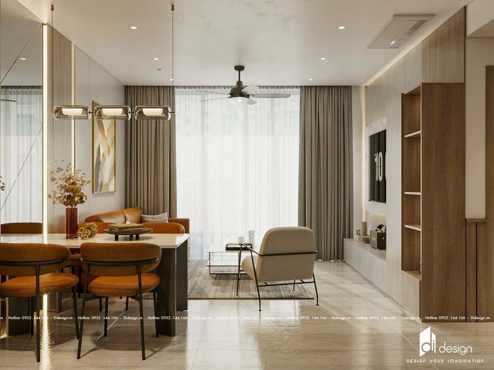 Thiết kế căn hộ Masteri Grand View 86m2 tối ưu hóa công năng Thiết kế căn hộ Masteri Grand View 86m2 tối ưu hóa công năng