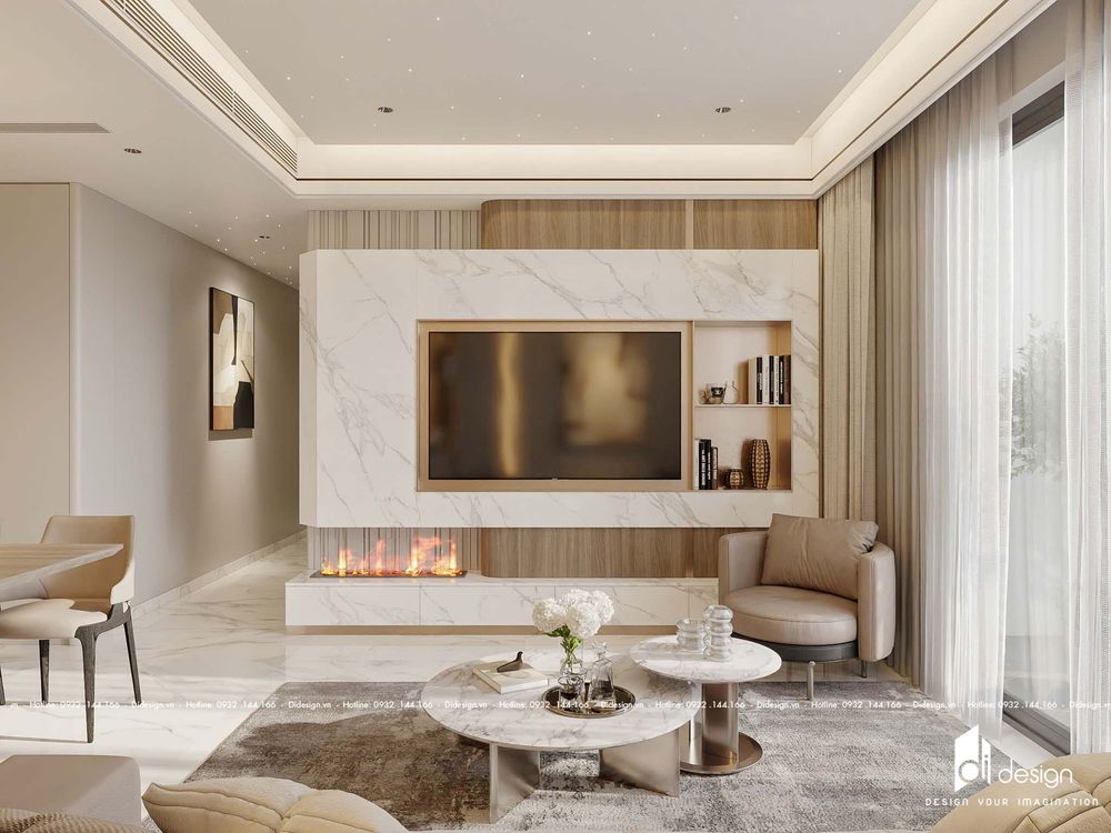 Thiết kế nội thất căn hộ 100m2 Saigon South Residences đẹp sang trọng Thiết kế nội thất căn hộ 100m2 Saigon South Residences đẹp sang trọng